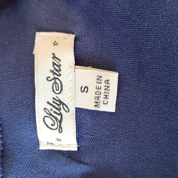 Lily Star Blue Sequin Tank Dress - Picture 5 of 5